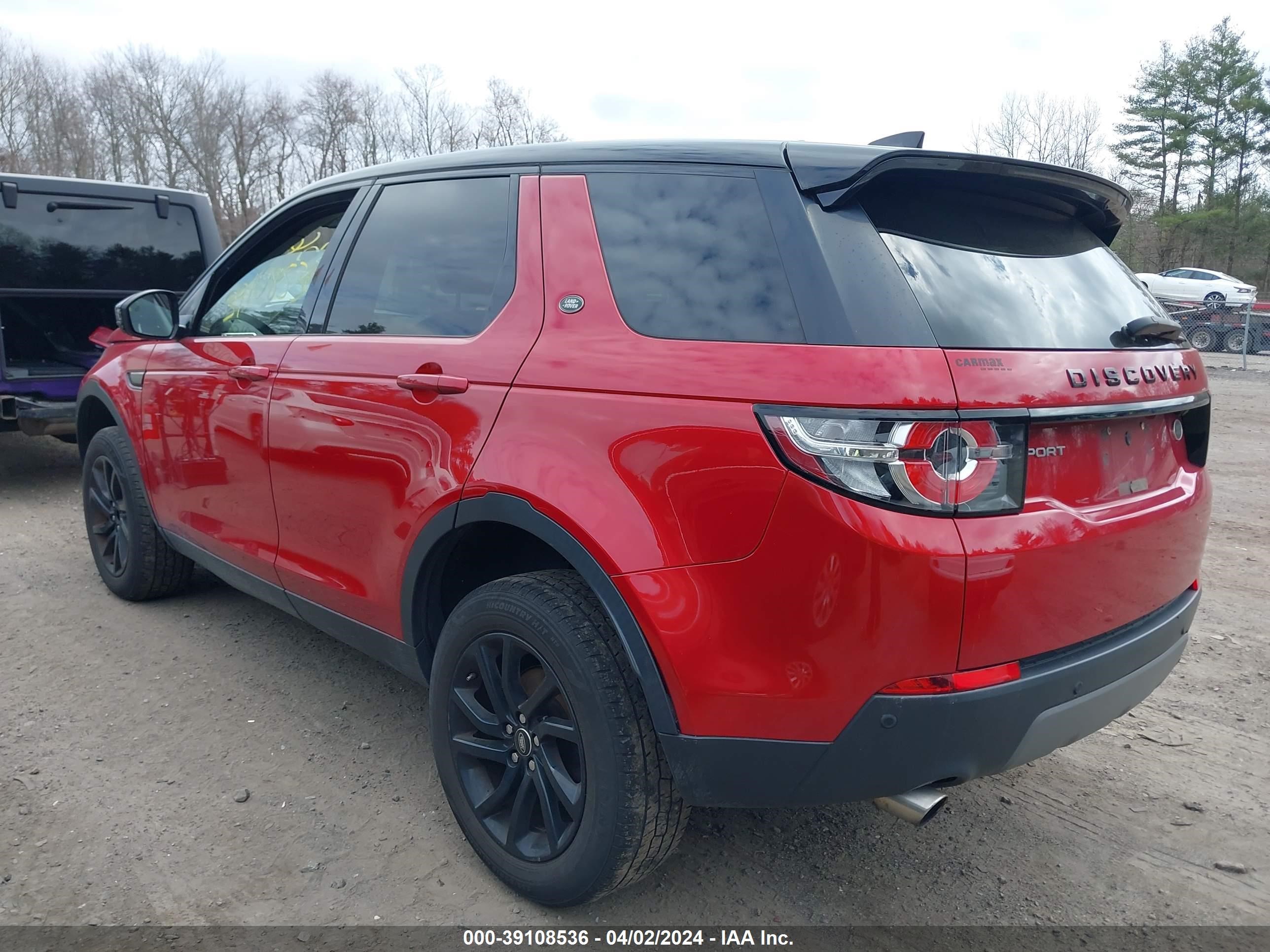 Photo 2 VIN: SALCP2FX6KH788837 - LAND ROVER DISCOVERY SPORT 