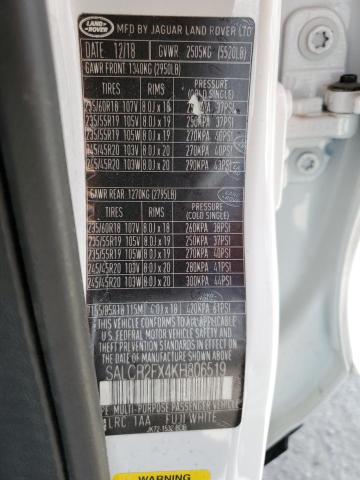 Photo 12 VIN: SALCR2FX4KH806519 - LAND-ROVER DISCOVERY 