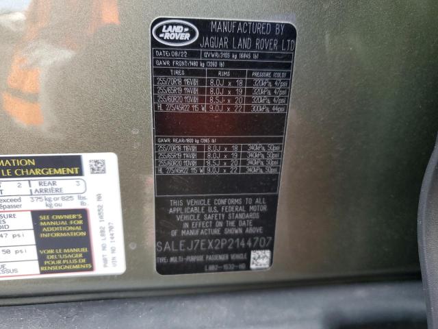 Photo 12 VIN: SALEJ7EX2P2144707 - LAND ROVER DEFENDER 1 