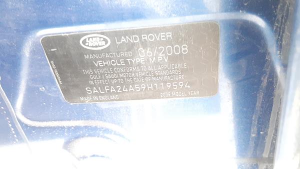 Photo 1 VIN: SALFA24A59H119594 - LAND ROVER LR 2 