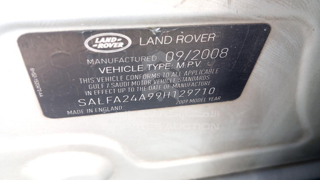 Photo 1 VIN: SALFA24A99H129710 - LAND ROVER 