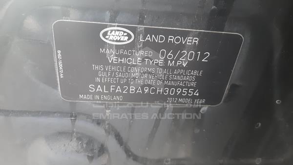 Photo 1 VIN: SALFA2BA9CH309554 - LAND ROVER LR 2 