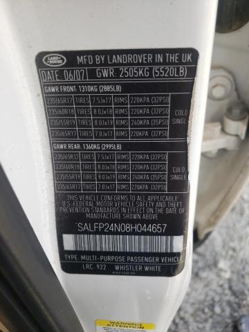 Photo 12 VIN: SALFP24N08H044657 - LAND ROVER LR2 