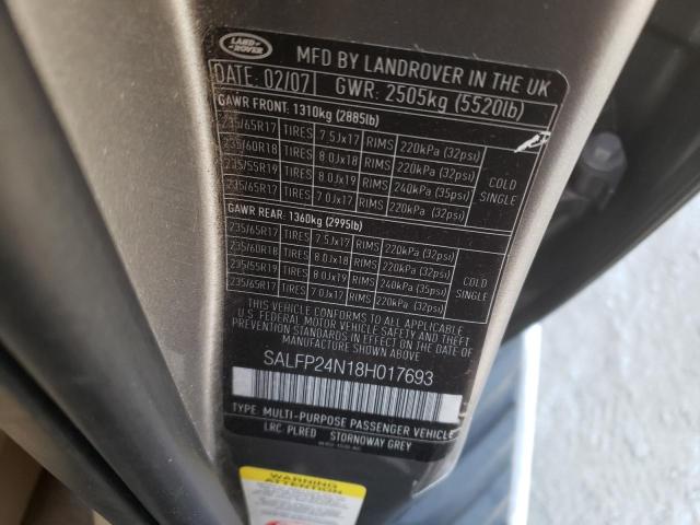 Photo 13 VIN: SALFP24N18H017693 - LAND ROVER LR2 SE 