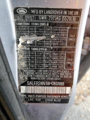 Photo 11 VIN: SALFR24N18H060988 - LAND ROVER LR2 