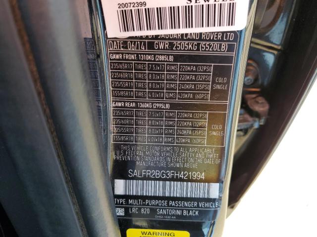 Photo 12 VIN: SALFR2BG3FH421994 - LAND ROVER LR2 