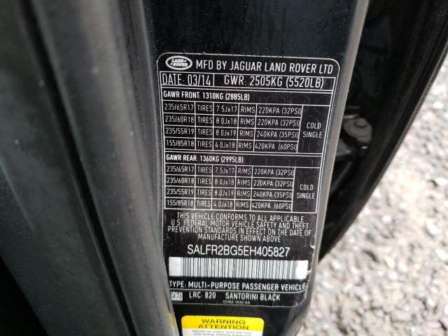 Photo 11 VIN: SALFR2BG5EH405827 - LAND ROVER LR2 HSE 