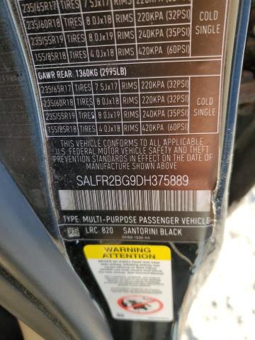 Photo 12 VIN: SALFR2BG9DH375889 - LAND ROVER LR2 