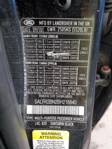 Photo 12 VIN: SALFR2BN2BH216840 - LAND ROVER LR2 