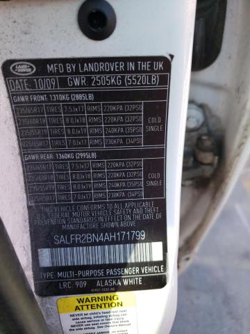 Photo 9 VIN: SALFR2BN4AH171799 - LAND ROVER LR2 HSE 