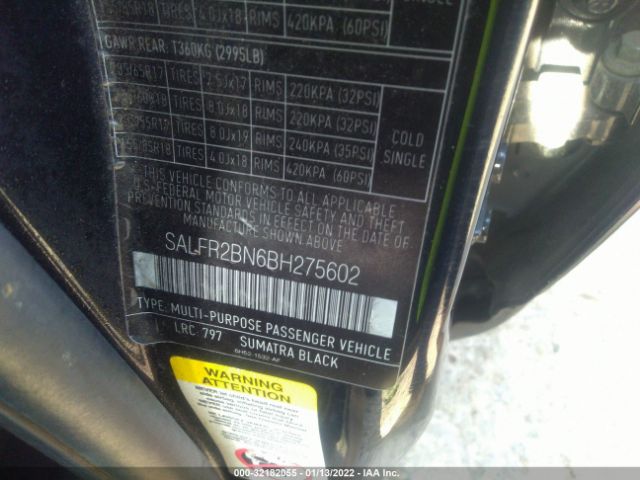 Photo 8 VIN: SALFR2BN6BH275602 - LAND ROVER LR2 