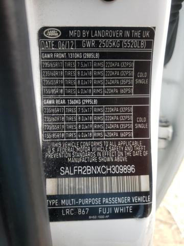 Photo 9 VIN: SALFR2BNXCH309896 - LAND ROVER LR2 HSE 