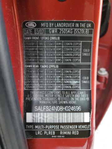 Photo 12 VIN: SALFS24N08H024696 - LAND ROVER LR2 