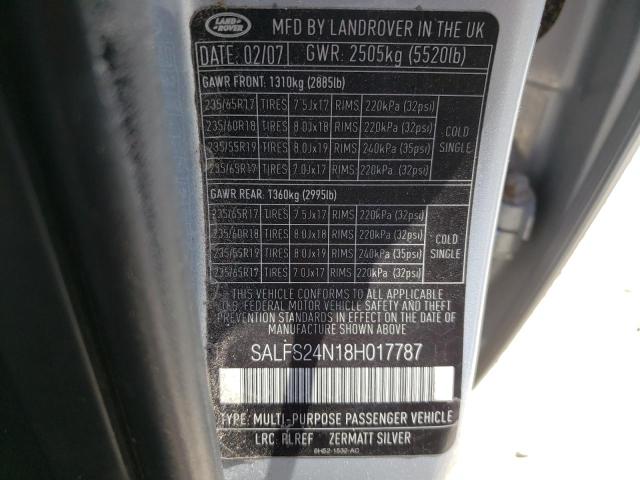 Photo 9 VIN: SALFS24N18H017787 - LAND ROVER LR2 