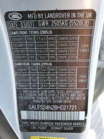 Photo 12 VIN: SALFS24N28H021721 - LAND ROVER LR2 SE TEC 