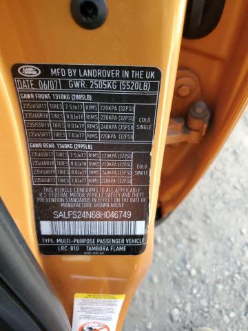 Photo 12 VIN: SALFS24N68H046749 - LAND ROVER LR2 SE TEC 