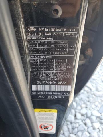 Photo 12 VIN: SALFT24N49H140532 - LAND ROVER LR2 HSE TE 