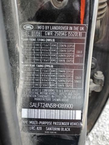 Photo 12 VIN: SALFT24N58H089900 - LAND ROVER LR2 HSE TE 