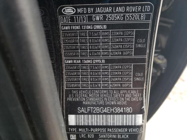 Photo 11 VIN: SALFT2BG4EH384180 - LAND ROVER LR2 