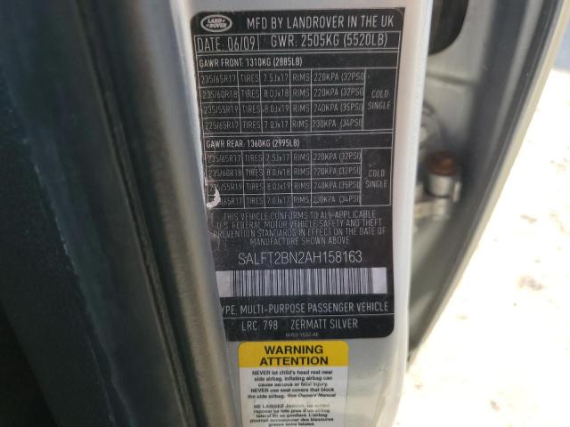 Photo 11 VIN: SALFT2BN2AH158163 - LAND ROVER LR2 