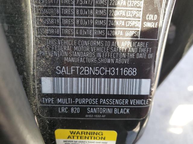 Photo 9 VIN: SALFT2BN5CH311668 - LAND ROVER LR2 HSE TE 