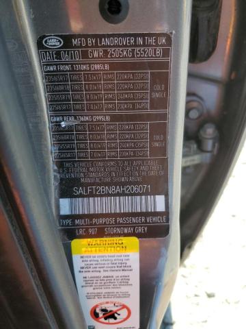 Photo 12 VIN: SALFT2BN8AH206071 - LAND ROVER LR2 