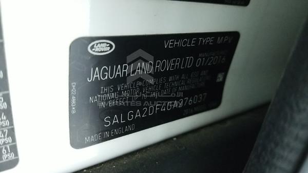 Photo 2 VIN: SALGA2DF4GA276037 - RANGE ROVER HSE 