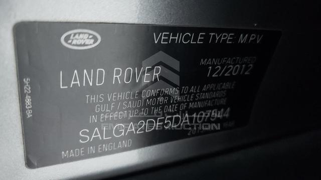 Photo 4 VIN: SALGA2DF5DA107544 - RANGE ROVER 