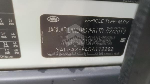 Photo 3 VIN: SALGA2EF4DA112202 - RANGE ROVER VOGUE 