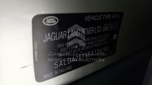 Photo 3 VIN: SALGA2EF6EA136180 - RANGE ROVER VOGUE 