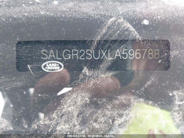 Photo 8 VIN: SALGR2SUXLA596788 - LAND ROVER RANGE ROVER 