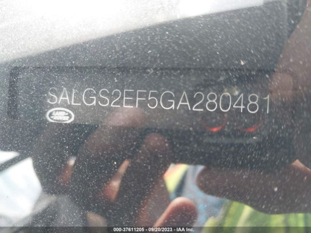 Photo 8 VIN: SALGS2EF5GA280481 - LAND ROVER RANGE ROVER 