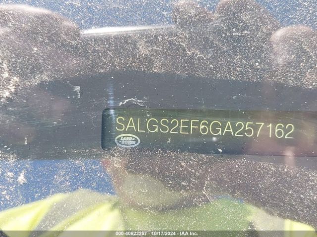 Photo 8 VIN: SALGS2EF6GA257162 - LAND ROVER RANGE ROVER 