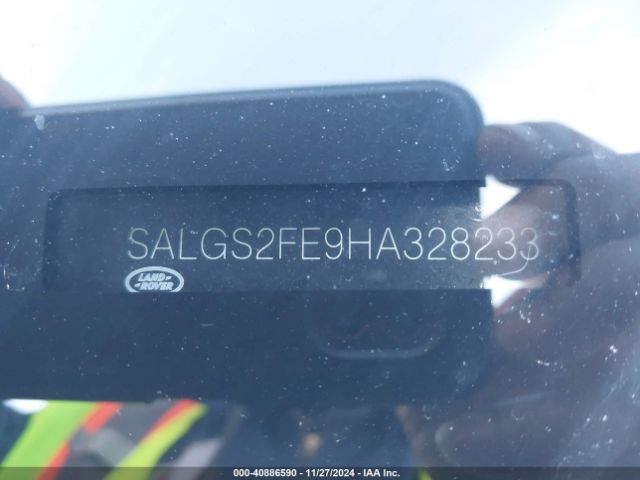 Photo 8 VIN: SALGS2FE9HA328233 - LAND ROVER RANGE ROVER 