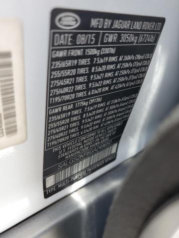 Photo 11 VIN: SALGS2KF6GA249650 - LAND ROVER RANGE ROVE 