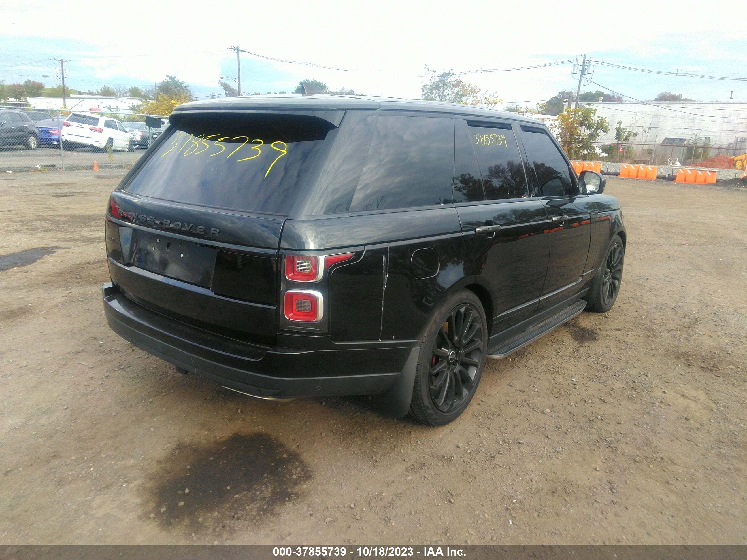 Photo 3 VIN: SALGS2RE4JA383562 - LAND ROVER RANGE ROVER 