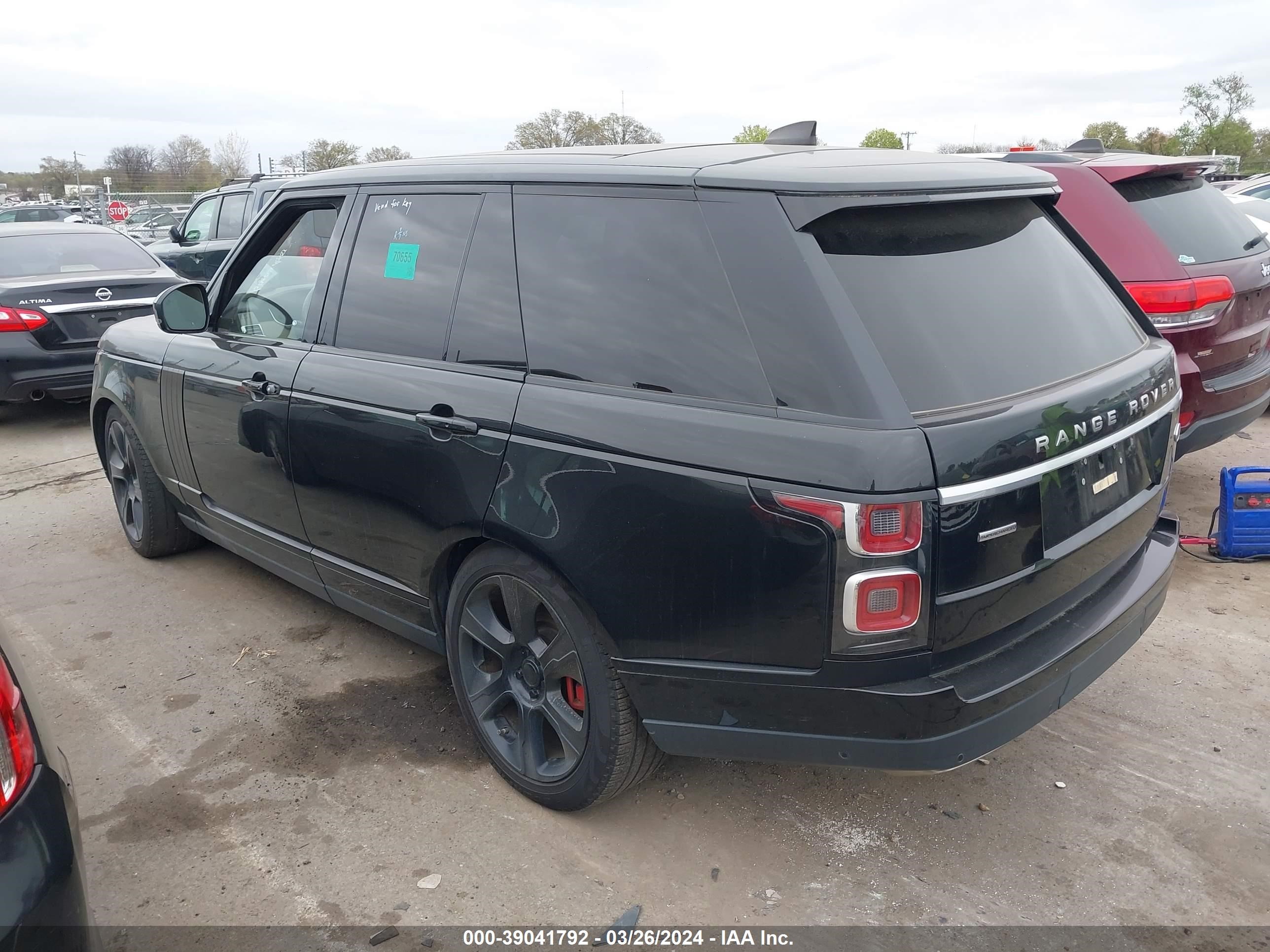 Photo 2 VIN: SALGS2RE4JA386624 - LAND ROVER RANGE ROVER 