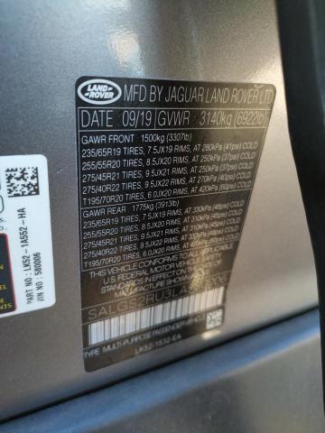 Photo 12 VIN: SALGS2RU3LA580006 - LAND ROVER RANGE ROVE 