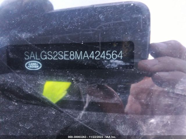 Photo 8 VIN: SALGS2SE8MA424564 - LAND ROVER RANGE ROVER 