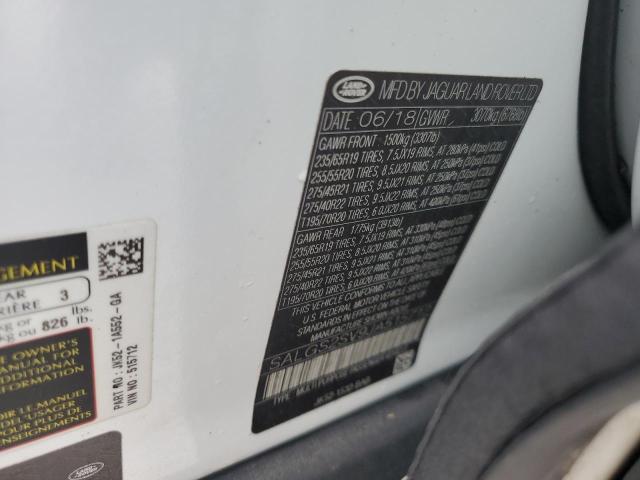 Photo 13 VIN: SALGS2SV9JA515712 - LAND ROVER RANGE ROVE 