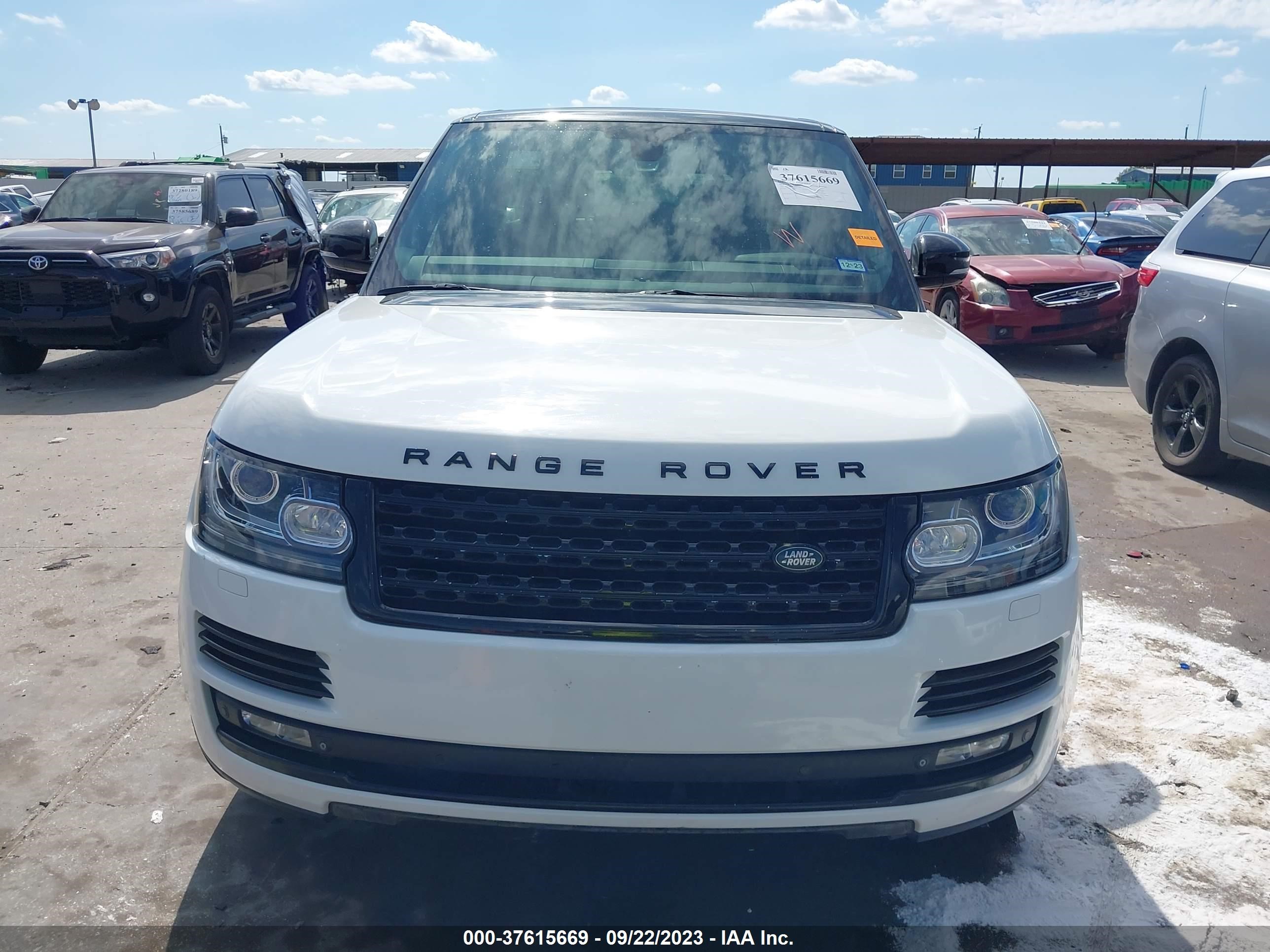 Photo 5 VIN: SALGS2TF6FA221800 - LAND ROVER RANGE ROVER 