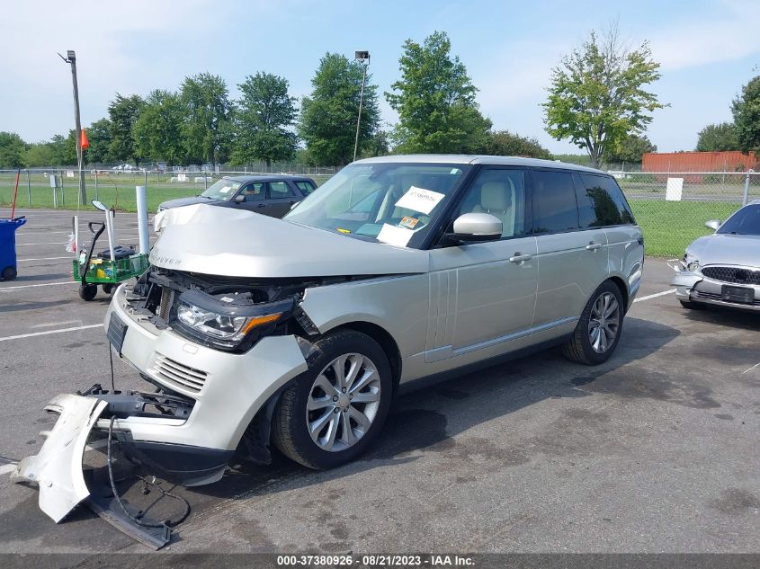 Photo 1 VIN: SALGS2WF6EA139401 - LAND ROVER RANGE ROVER 