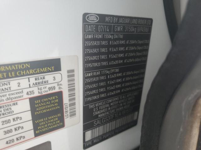 Photo 12 VIN: SALGS3TF1EA181517 - LAND ROVER RANGE ROVE 