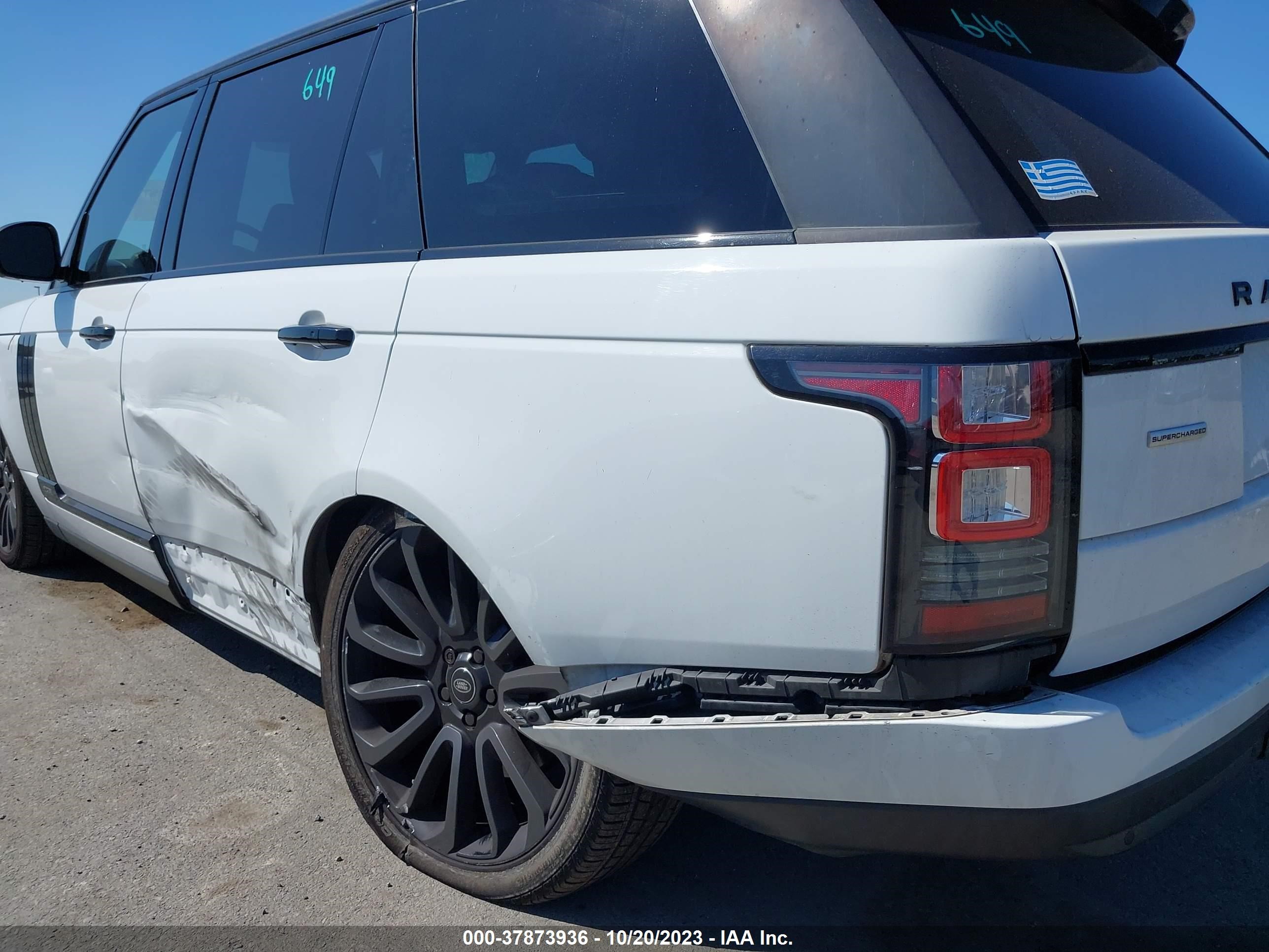 Photo 11 VIN: SALGS5FE7HA357313 - LAND ROVER RANGE ROVER 