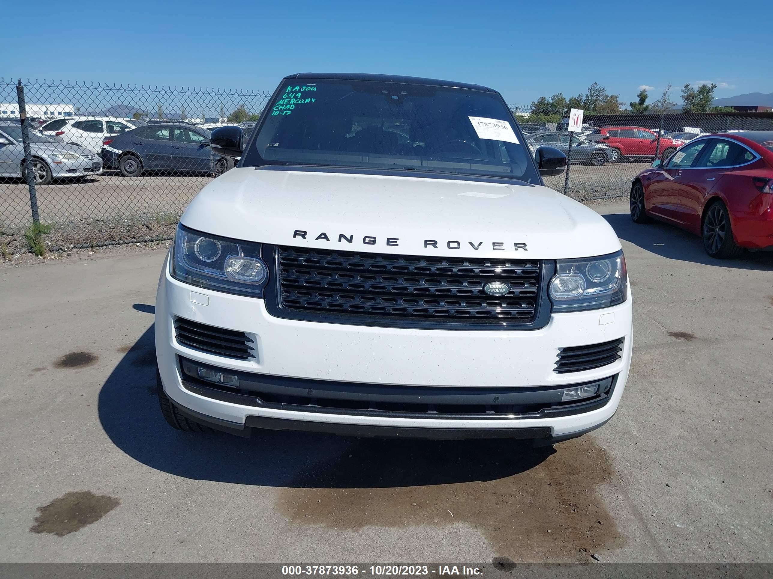 Photo 12 VIN: SALGS5FE7HA357313 - LAND ROVER RANGE ROVER 