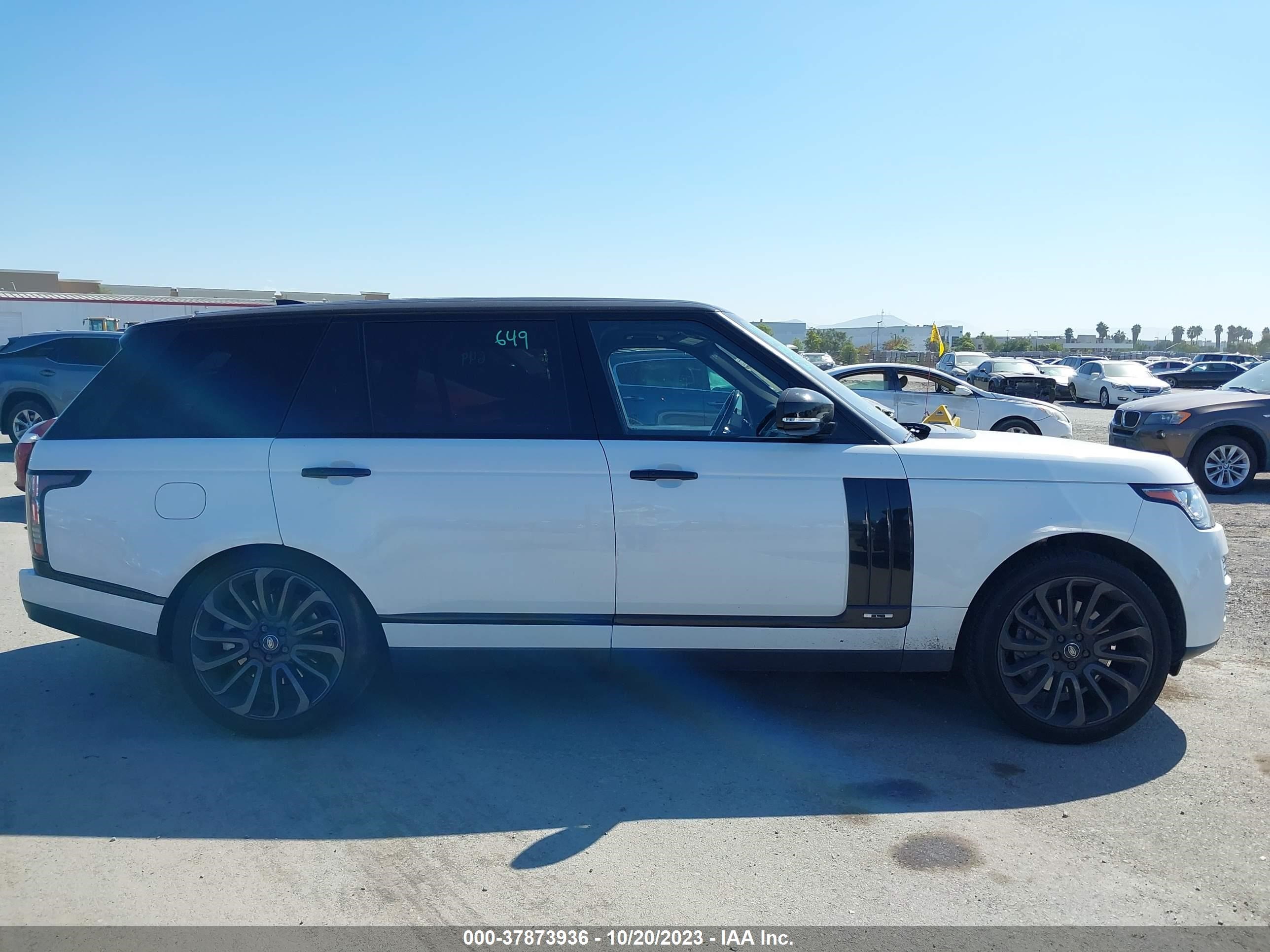 Photo 13 VIN: SALGS5FE7HA357313 - LAND ROVER RANGE ROVER 