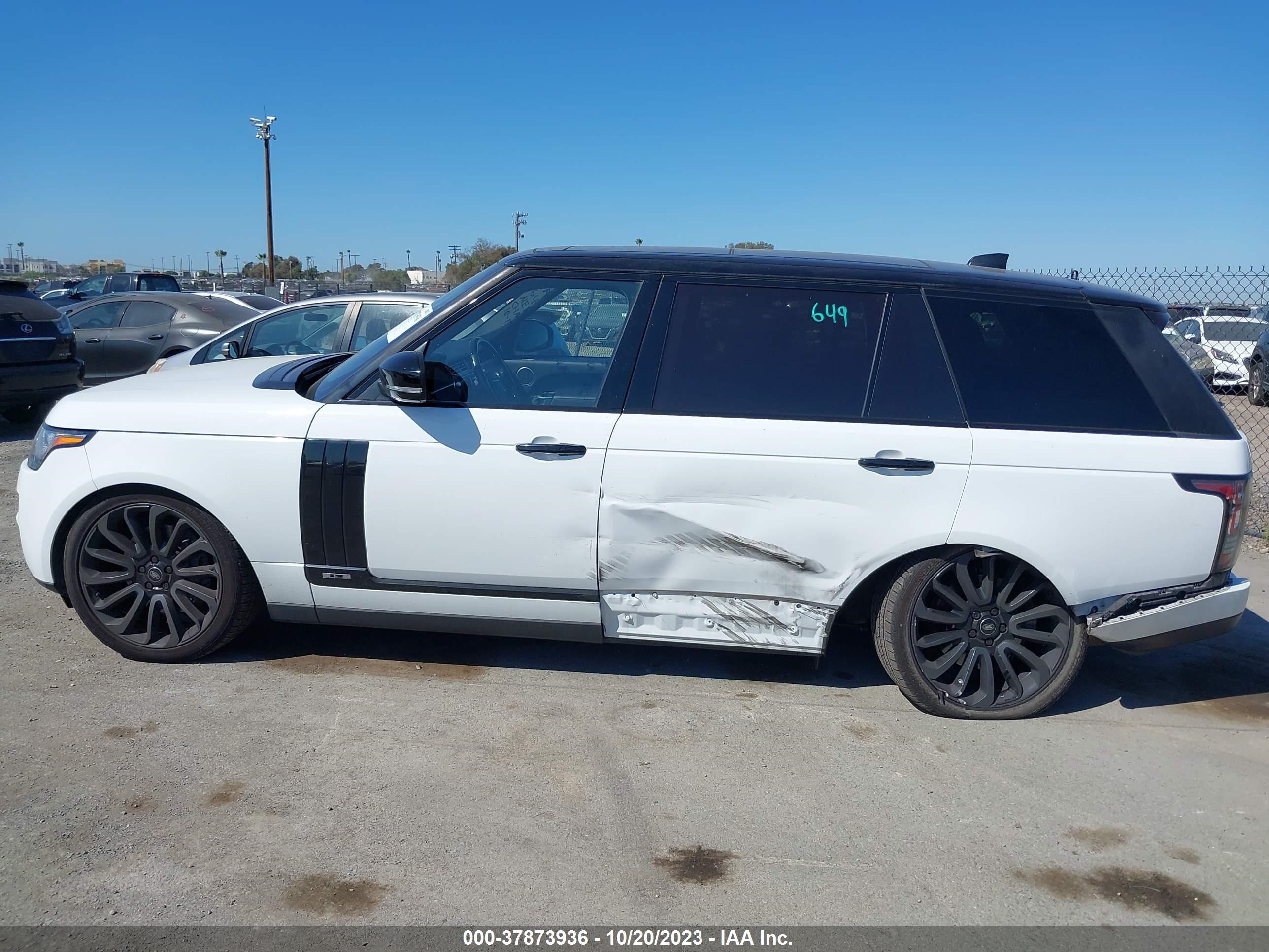 Photo 14 VIN: SALGS5FE7HA357313 - LAND ROVER RANGE ROVER 