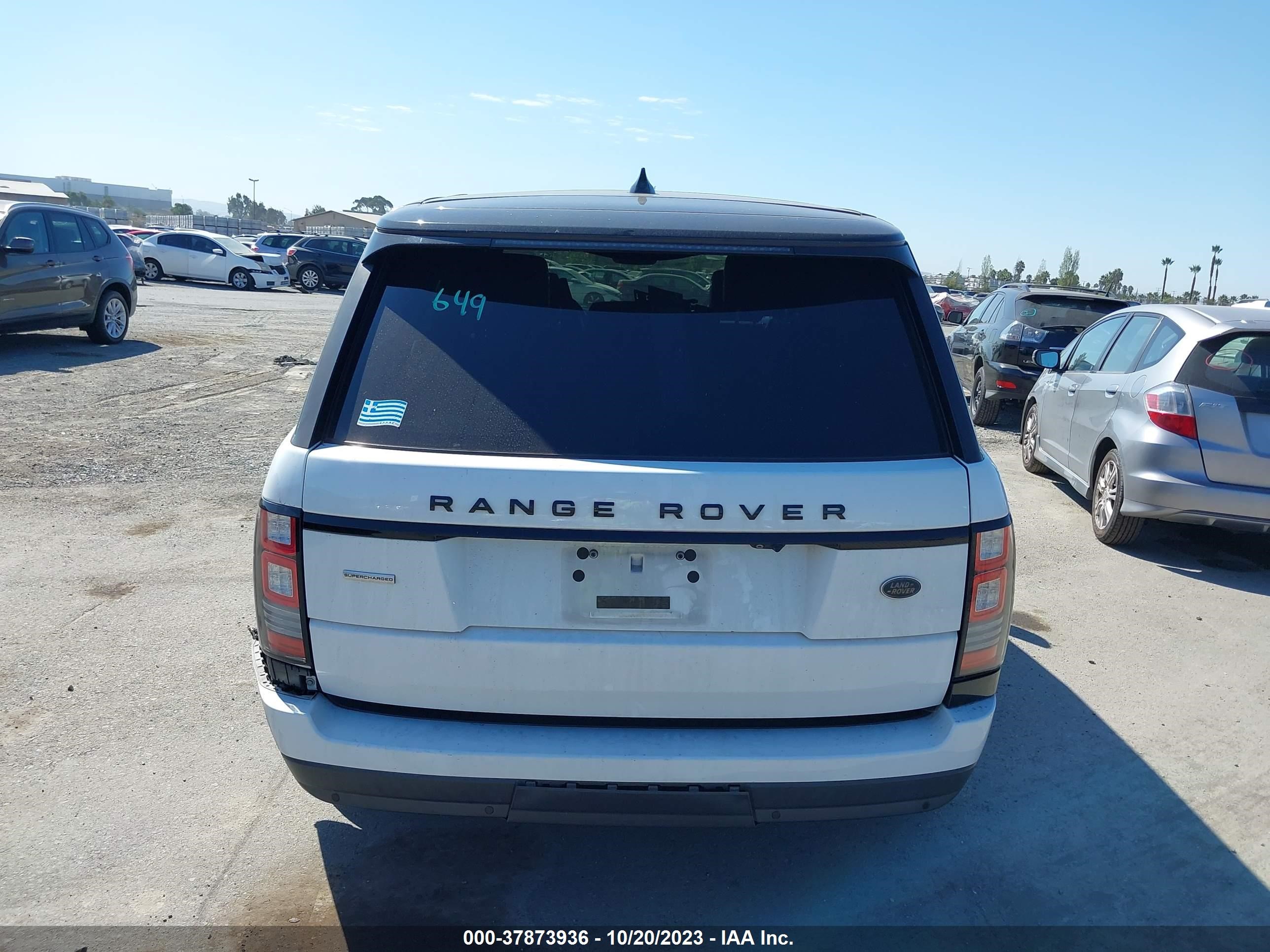 Photo 16 VIN: SALGS5FE7HA357313 - LAND ROVER RANGE ROVER 