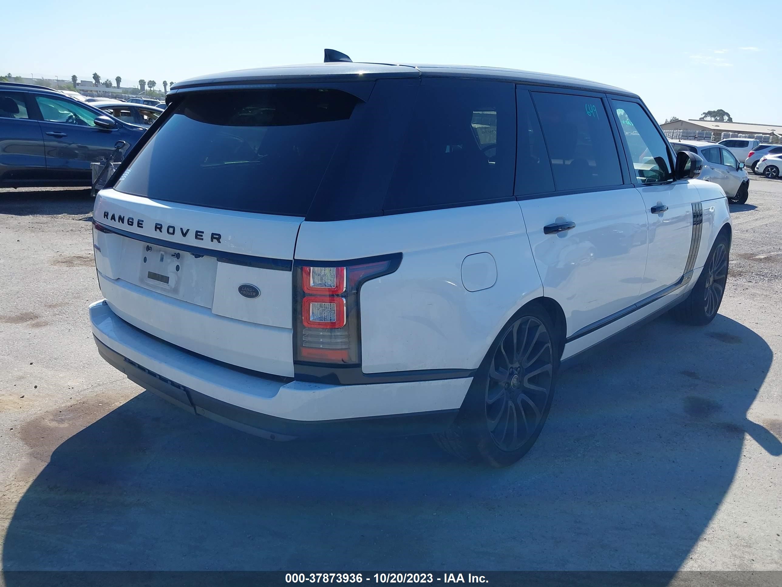 Photo 3 VIN: SALGS5FE7HA357313 - LAND ROVER RANGE ROVER 