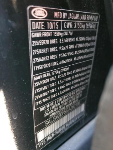 Photo 13 VIN: SALGV2EF5GA262196 - LAND ROVER RANGE ROVE 